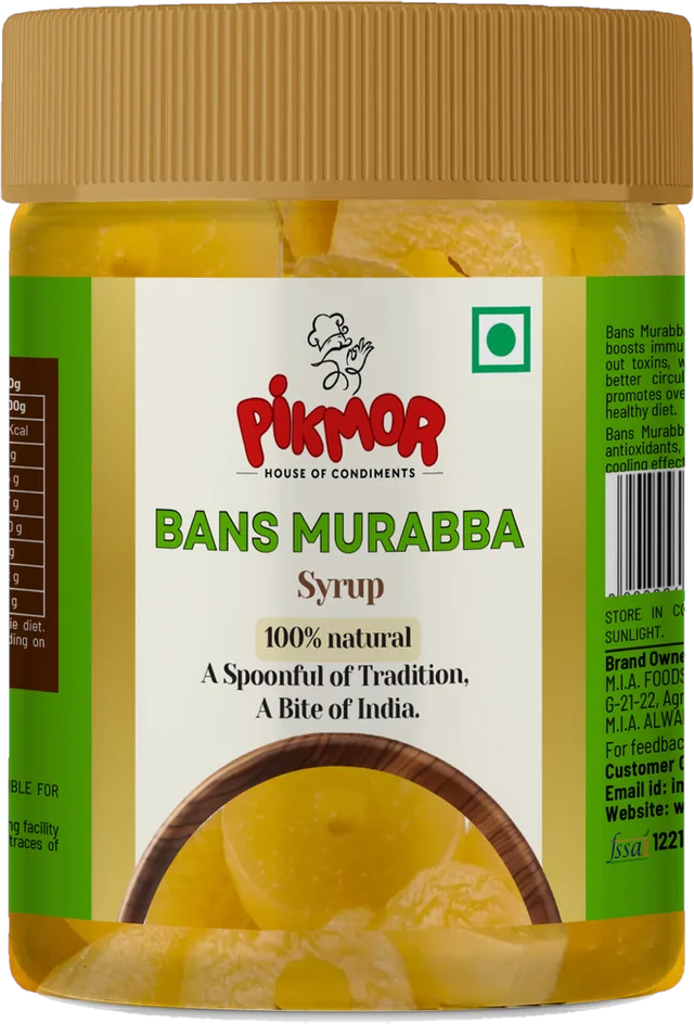 Bamboo Murabba jar