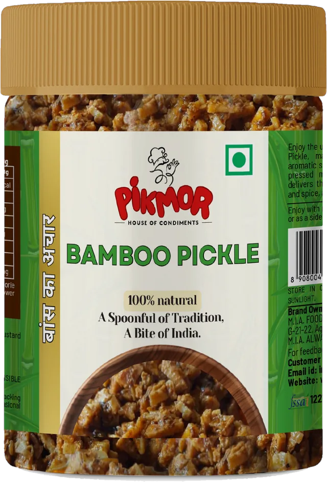 Bamboo Pickle jar
