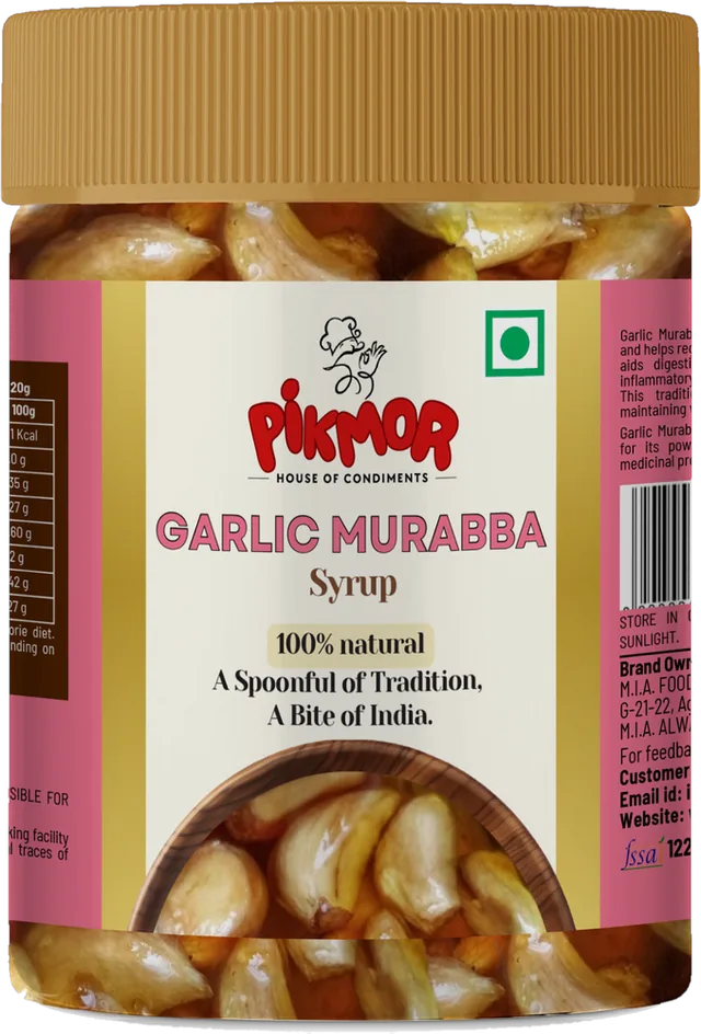 Garlic Murabba jar