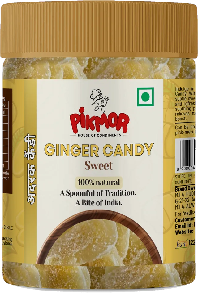 Ginger Candy jar