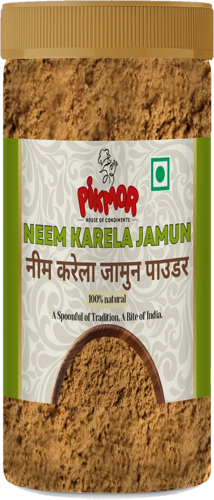Neem Karela Jamun Powder jar
